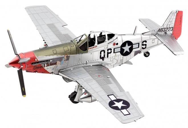 Puzzle 3D Metal Earth aereo P-51D Mustang Sweet Arlene