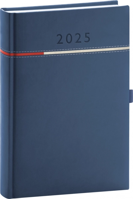 Diario Quotidiano Tomy 2025 Blu-Rosso