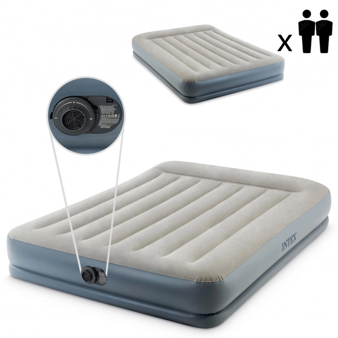 Materasso Intex matrimoniale gonfiabile con pompa elettrica