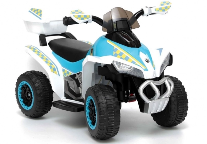 Quadriciclo Ricaricabile GTS1188-A Polizia Bianco