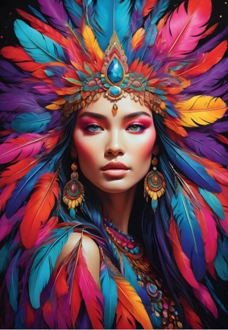 Puzzle Bellezza Indiana 1000 Pezzi