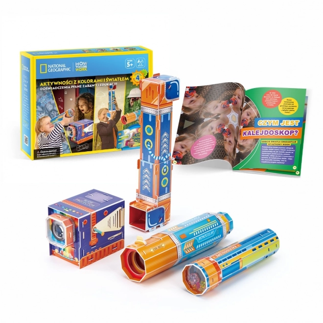 Puzzle 3D con colori e luci