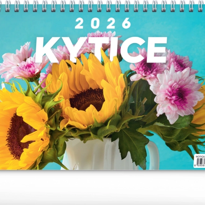 Calendario da tavolo Bouquet 2026