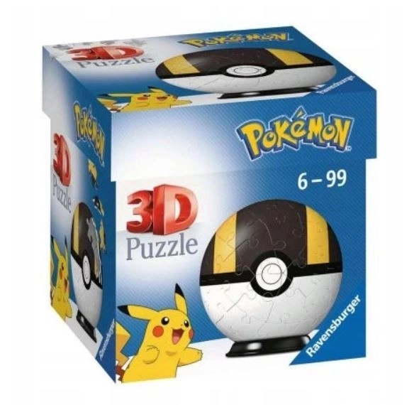 Puzzle 3D Palla Nera Pokémon - Ravensburger