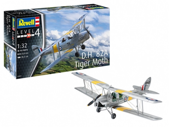 Modello in plastica Tiger Moth 1/32