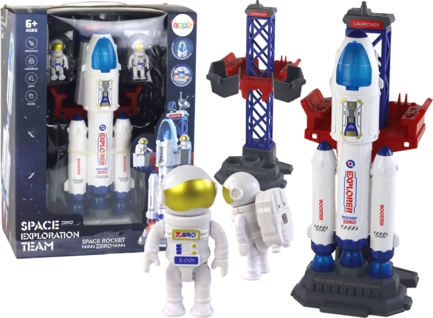 Missione Spaziale Rocket Zero Razzo Spaziale Astronauti