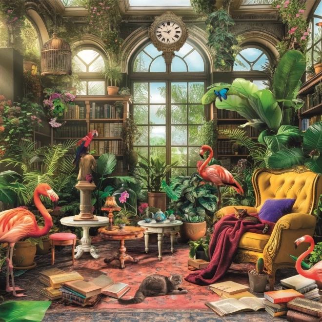 Puzzle Biblioteca in Vetrina 1000 pezzi