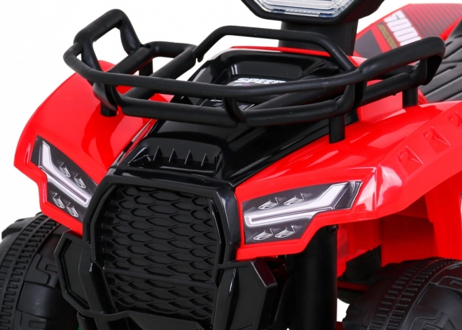 Quad Storm per bambini con batteria – rosso