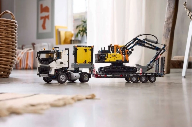 Camion Volvo FMX e Escavatore EC230 Elettrico Lego Technic