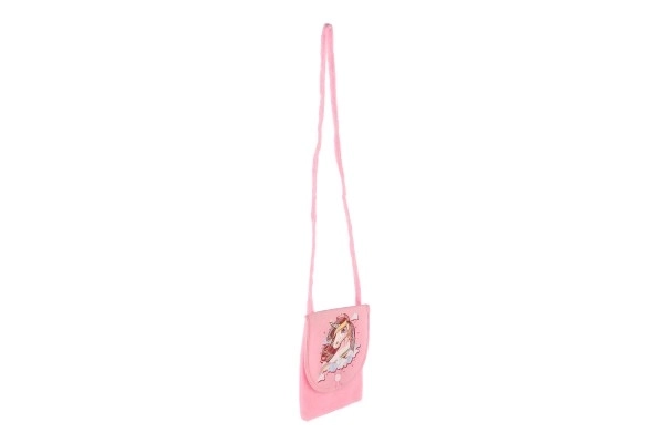 Borsa unicorno in tessuto/plush