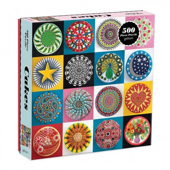 Puzzle quadrato Dolci 500 pezzi