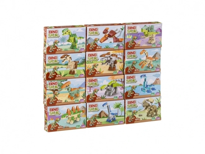 Set di costruzione Dinosauri 12 in 1