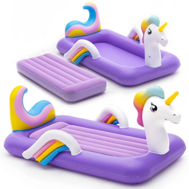 Bestway letto gonfiabile unicorno per bambini