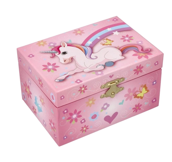 Unicorno danzante con specchietto