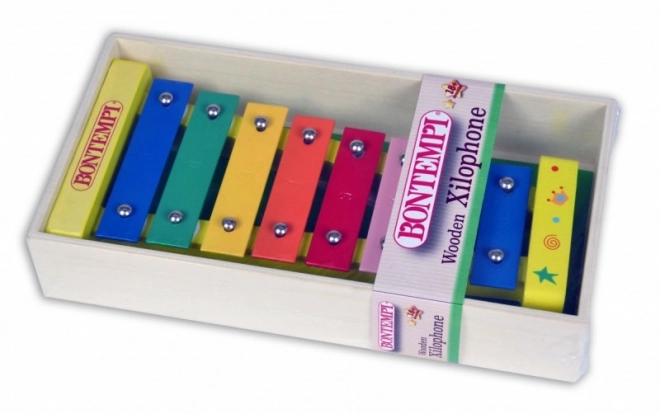 Xilofono in Legno per Bambini con 8 Note in Metallo