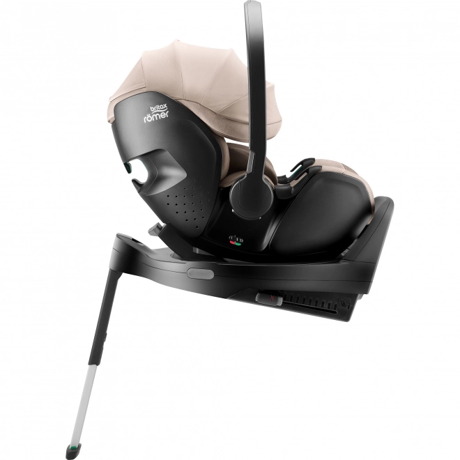 Seggiolino auto Britax Römer Baby-Safe Pro Stile con base Vario 5Z, colore teak