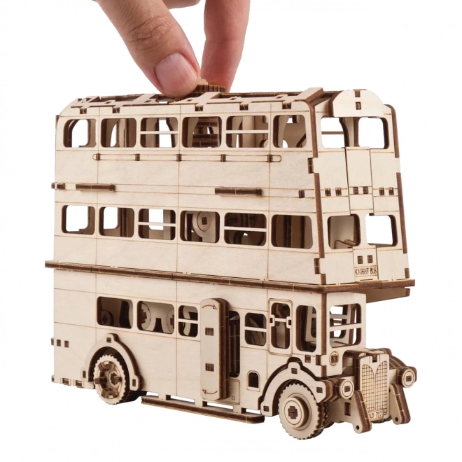 Autobus dei Cavalieri Harry Potter - Puzzle 3D in legno UGEARS