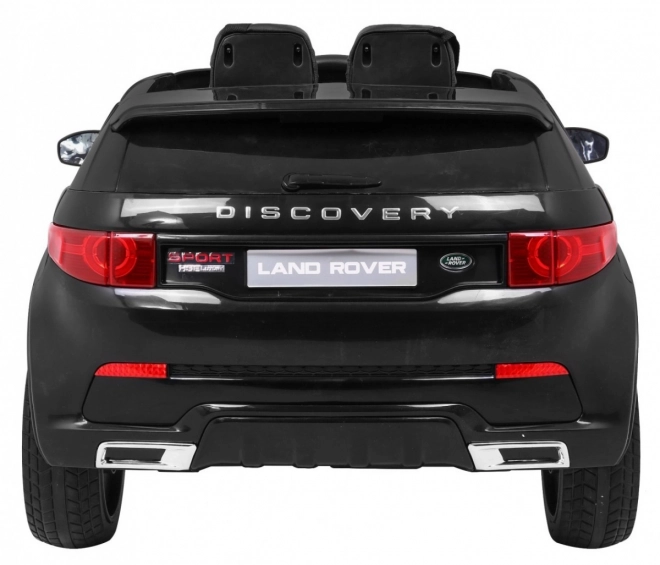 Land Rover Discovery per bambini nero + Telecomando + Cinture di Sicurezza a 5 Punti + Regolazione Sedile + EVA + MP3 LED