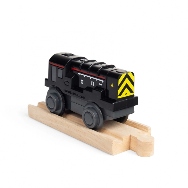 Locomotiva diesel a batteria Bigjigs Rail