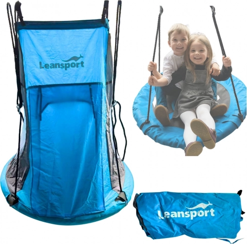 Tenda per altalena Nido blu 90-100cm