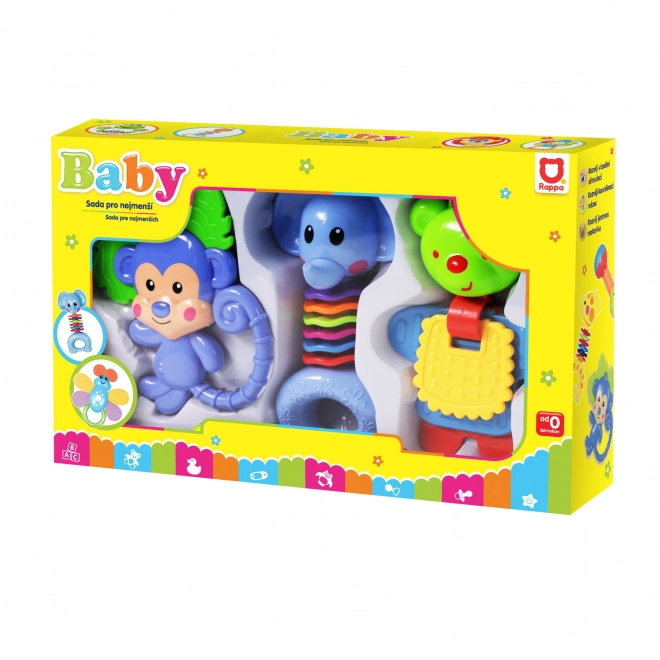 Set di sonagli per bambini 3 pezzi