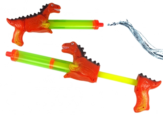 Pistola ad acqua dinosauro rosso 40 cm