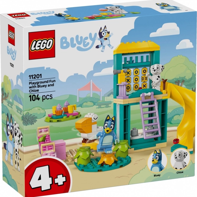 Set LEGO BLUEY – Bluey e Lucky al parco giochi