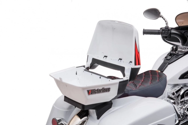 Moto a Batteria Triciclo Goldwing Bianco