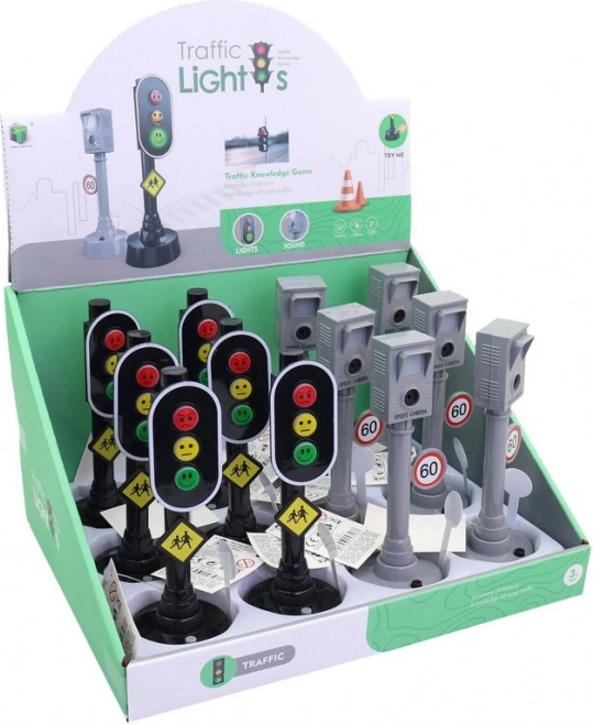 Semaforo e radar con luce e suono