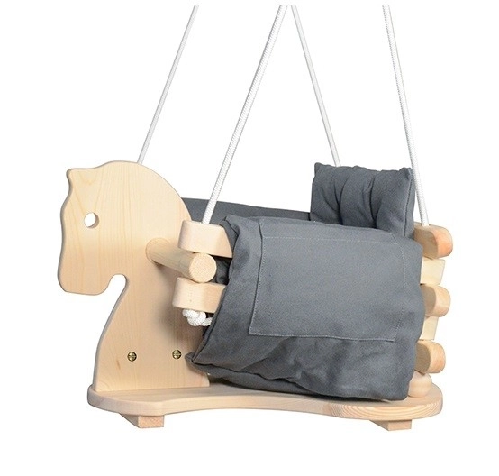 Altalena per bambini design Cavallino