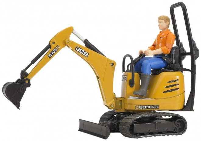 Bruder Miniescavatore con operatore JCB