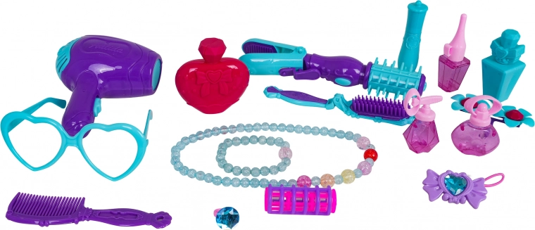 Ricco set di accessori per parrucchiera e cosmetica