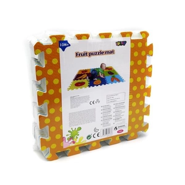 Tappetino Puzzle in Schiuma Frutta per Bambini