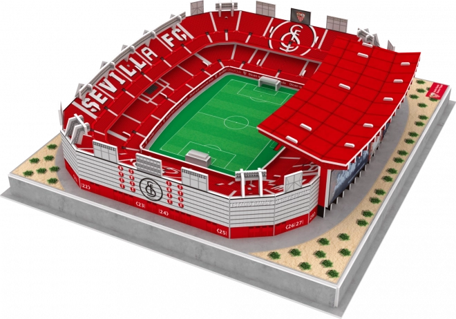 Puzzle 3D Stadio Santiago Ramón Sánchez-Pizjuán - FC Sevilla