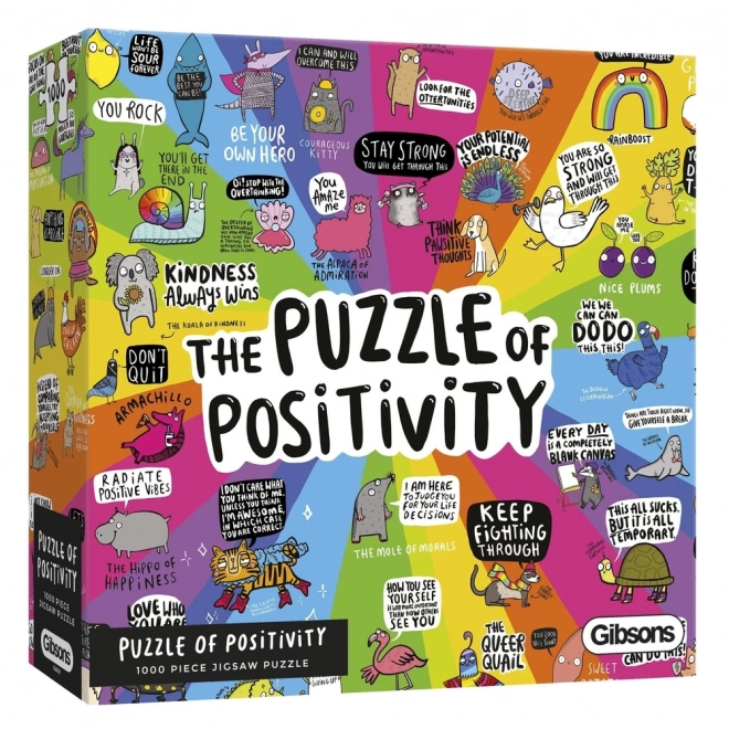 Puzzle pensiero positivo 1000 pezzi