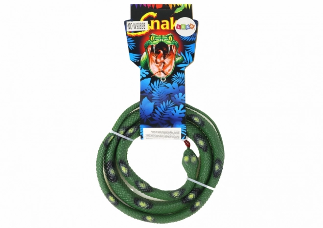 Serpente Corallo Gommoso Verde in PVC