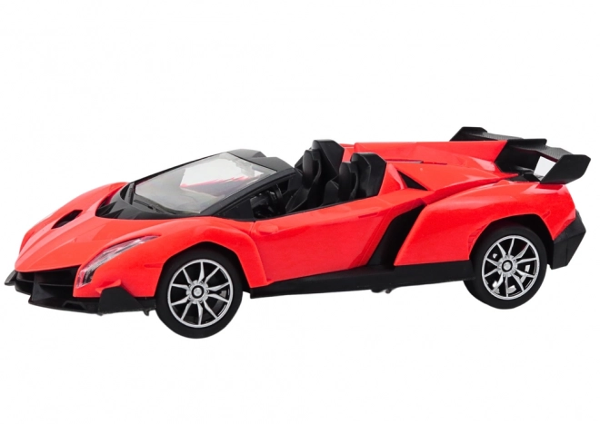 Auto sportivo radiocomandato 1:16 rosso