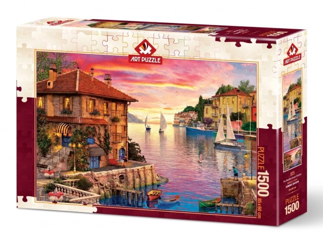 Puzzle Porto del Mediterraneo 1500 pezzi