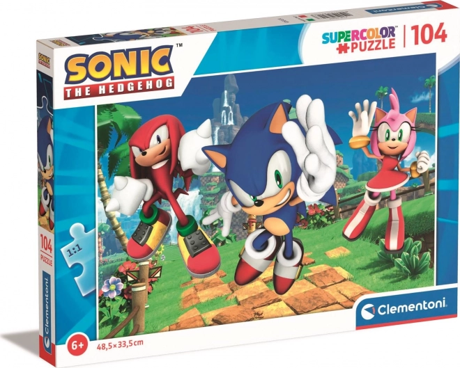 Puzzle Sonic 104 Pezzi