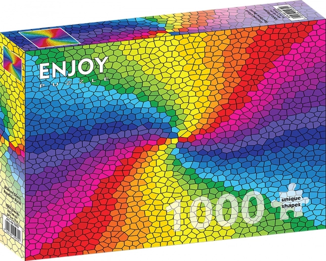 Puzzle godere Vetrata arcobaleno esplosione 1000 pezzi