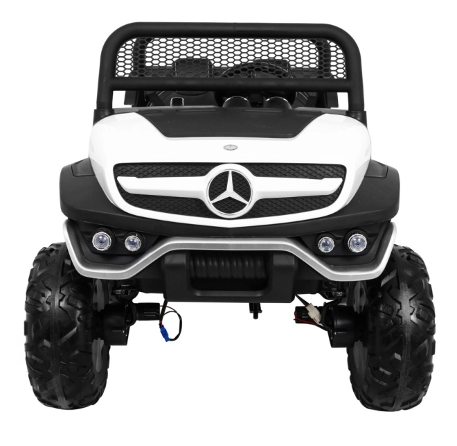 Veicolo Mercedes BENZ UNIMOG Bianco