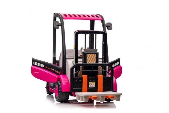 Carrello elevatore elettrico rosa