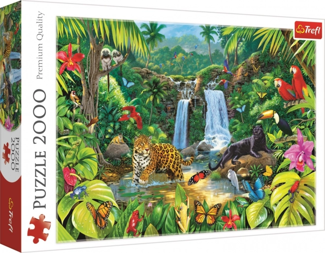 Puzzle TREFL Foresta pluviale tropicale 2000 pezzi