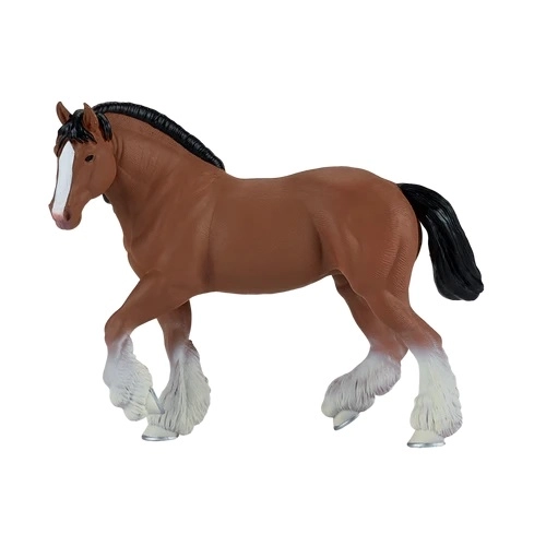 Cavallo Clydesdale Marrone di Mojo