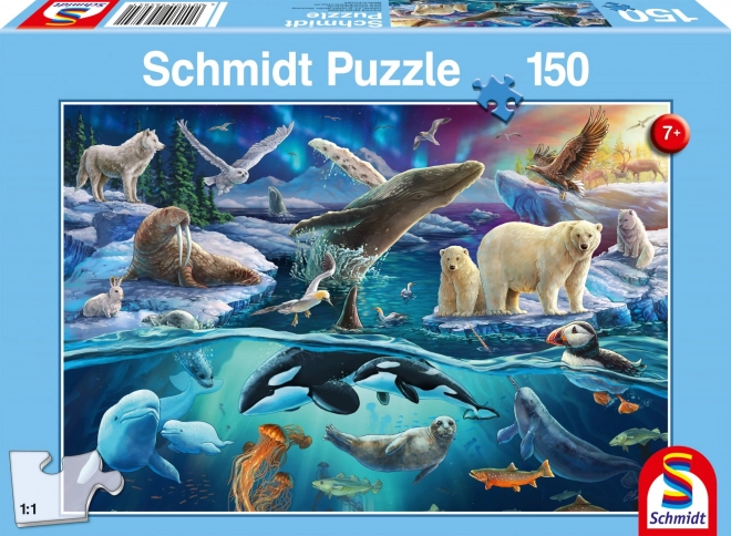 Puzzle Schmidt Animali Artici 150 pezzi