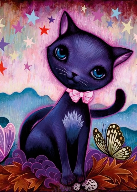 Puzzle Heye Sogno: Gattino Nero 1000 Pezzi