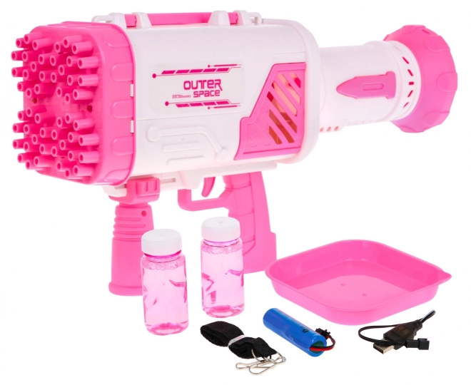 Pistola Bolle di Sapone per Bambini 3+ Blu – rosa