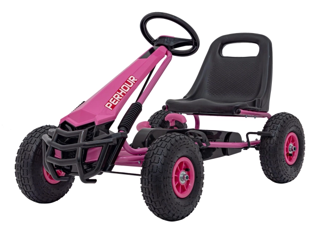 Gokart PerHour per bambini rosso – rosa