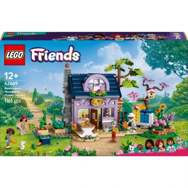 Casa degli apicoltori e giardino fiorito di LEGO Friends