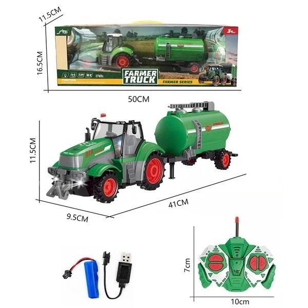 Trattore con cisterna R/C